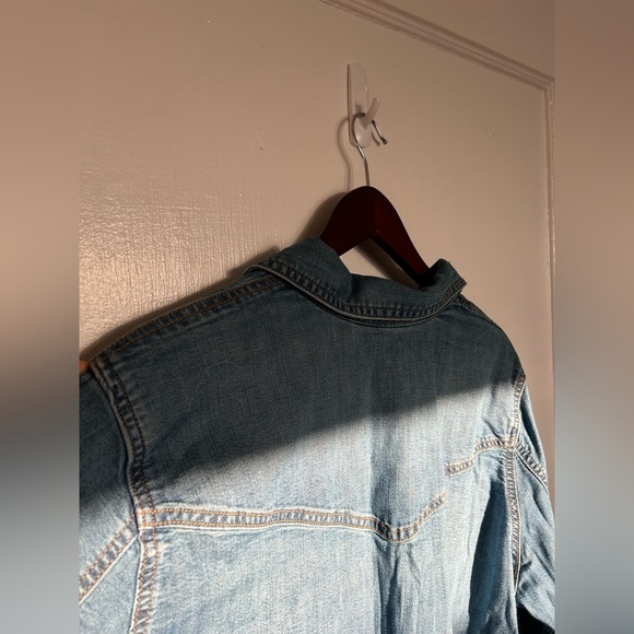 Joe Fresh Button Down Denim Shirt - Picture 4 of 14